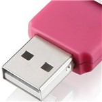 Ficha técnica e caractérísticas do produto Pen Drive 4GB Twist 2 Rosa - Multilaser
