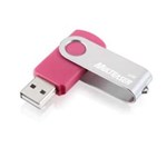 Ficha técnica e caractérísticas do produto Pen Drive 4Gb USB Twist 2 Rosa - Multilaser PD202