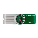 Ficha técnica e caractérísticas do produto Pen Drive 64gb Dt101 Verde - Kingston