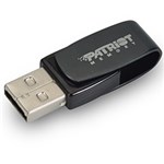 Ficha técnica e caractérísticas do produto Pen Drive 64GB - Patriot - Axle USB 2.0 Cinza