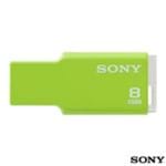 Ficha técnica e caractérísticas do produto Pen Drive 8 Gb Verde Sony