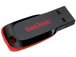 Pen Drive 8G SanDisk Cruzer Blade - USB 2.0