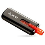 Ficha técnica e caractérísticas do produto Pen Drive 8GB AH326 Preto - Apacer
