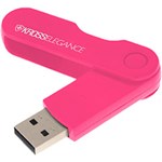 Ficha técnica e caractérísticas do produto Pen Drive 8GB Kross Elegance - Rosa