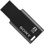 Ficha técnica e caractérísticas do produto Pen Drive 8GB MicroVault Preto USM8M2 - Sony