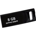 Ficha técnica e caractérísticas do produto Pen Drive 8GB Space Br - Preto
