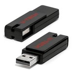 Ficha técnica e caractérísticas do produto Pen Drive 8GB U-Tech Preto e Vermelho