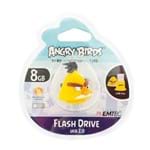 Ficha técnica e caractérísticas do produto Pen Drive Angry Birds 8GB Amarelo (Yellow)