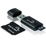 Ficha técnica e caractérísticas do produto Pen Drive de 16GB 3 em 1 Classe 10 Multilaser MC112