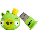 Ficha técnica e caractérísticas do produto Pen Drive Emtec - Angry Birds - King Pig 8Gb