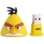 Ficha técnica e caractérísticas do produto Pen Drive Emtec - Angry Birds - Yellow Bird 8Gb