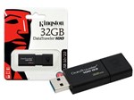 Ficha técnica e caractérísticas do produto Pen Drive 32gb DT100G3/32GB USB 3.0 Datatraveler 100 Generation 3 Kingston