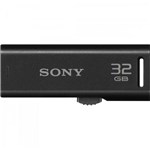 Ficha técnica e caractérísticas do produto Pen Drive 32GB Flash USB USM32GR/BM Preto SONY - Marca