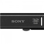 Ficha técnica e caractérísticas do produto Pen Drive 32gb Flash Usm32gr/bm Usb 2.0 Retrátil Preto Sony