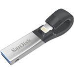 Ficha técnica e caractérísticas do produto Pen Drive 32GB OTG Sandisk IXpand Lightning? e USB 3.0 para IPhone e IPad (SDIX30C-032G-GN6NN)