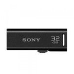 Ficha técnica e caractérísticas do produto Pen Drive 32GB Retrátil Preto USM32GR Sony