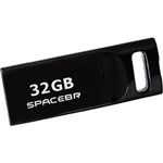 Ficha técnica e caractérísticas do produto Pen Drive 32GB Space Br - Preto
