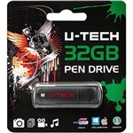 Ficha técnica e caractérísticas do produto Pen Drive 32GB U-Tech