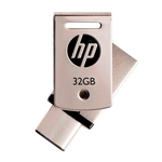 Ficha técnica e caractérísticas do produto Pen Drive 32gb USB 3.1 + Tipo C X5000M - HP