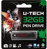 Ficha técnica e caractérísticas do produto Pen Drive 32GB UTECH PD104 Preto