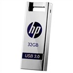 Ficha técnica e caractérísticas do produto Pen Drive Hp X795W Chaveiro 32Gb USB 3.0 Prata