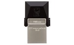 Ficha técnica e caractérísticas do produto Pen Drive Kingston 16GB USB 3.0 Data Traveler Micro Duo - DTDUO3/16GB
