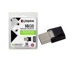 Ficha técnica e caractérísticas do produto Pen Drive Kingston 16GB USB 3.0 Dtduo Data Traveler Micro DTDUO3/16
