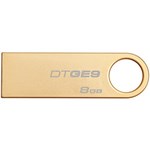 Ficha técnica e caractérísticas do produto Pen Drive Kingston Data Traveler GE9 8GB Dourado