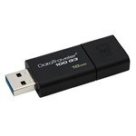 Ficha técnica e caractérísticas do produto Pen Drive Kingston DT100G3 16GB Preto