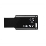 Ficha técnica e caractérísticas do produto Pen Drive Mini Preto Plug & Play 16GB Sony