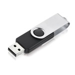 Ficha técnica e caractérísticas do produto Pen Drive Preto Multilaser 8GB Twist USB 2.0 PD587