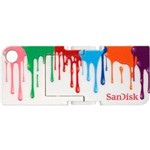 Ficha técnica e caractérísticas do produto Pen Drive Sandisk 16gb Cruzer Pop Pattern a Branco