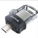 Ficha técnica e caractérísticas do produto Pen Drive Sandisk 16gb Dual Drive USB 3.0 Lacrado Smartphone