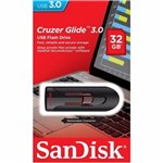 Ficha técnica e caractérísticas do produto Pen Drive Sandisk Cruzer Glide 3.0 Z600 32gb