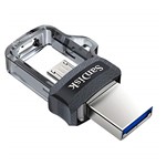 Ficha técnica e caractérísticas do produto Pen Drive SanDisk para Smartphone Ultra Dual Drive Micro USB/USB 3.0 128GB