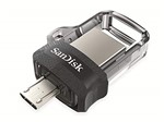 Ficha técnica e caractérísticas do produto Pen Drive SanDisk para Smartphone Ultra Dual Drive Micro USB/USB 3.0 64GB