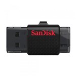 Ficha técnica e caractérísticas do produto Pen Drive SanDisk Ultra Dual USB Drive 64GB - Preto