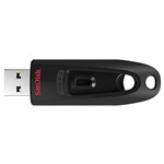 Pen Drive SanDisk Ultra USB 3.0 64GB - Preto