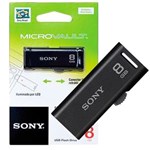 Ficha técnica e caractérísticas do produto Pen Drive Sony 8GB Retrátil com Led