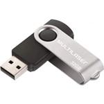 Ficha técnica e caractérísticas do produto Pen Drive Twist 2.0 32GB USB Preto Multilaser - PD589