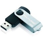 Ficha técnica e caractérísticas do produto Pen Drive Twist 16GB PD588 Preto USB 2.0 - Multilaser
