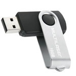 Ficha técnica e caractérísticas do produto Pen Drive Twist 16GB USB Preto Multilaser PD588