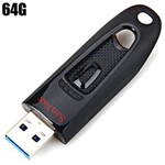 Ficha técnica e caractérísticas do produto Pen Drive USB 3.0 SanDisk 64GB
