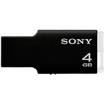 Ficha técnica e caractérísticas do produto Pen Drive USM-M 4 GB Preto - Sony