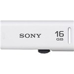 Ficha técnica e caractérísticas do produto Pen Drive USM-RA 16GB Branco - Sony