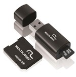 Ficha técnica e caractérísticas do produto Pen Drive 3X1 16GB Classe 10 MC112-Multilaser