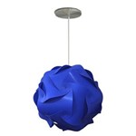 Ficha técnica e caractérísticas do produto Pendente Orbit Azul 25cm Avelis - Bivolt