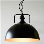 Ficha técnica e caractérísticas do produto Pendente Retro Industrial Preto Loft Luminária Vintage Lustre Design Edison LM1730