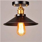 Ficha técnica e caractérísticas do produto Pendente Retro Industrial Preto Loft Luminária Vintage Lustre Design Edison LM1723