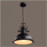 Ficha técnica e caractérísticas do produto Pendente Retro Industrial Preto Loft Luminária Vintage Lustre Design Edison LM1732